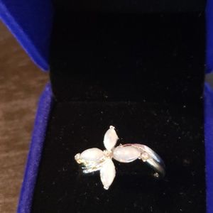 NWOT Sterling Silver and 18K Gold Filled Ring Sz 7